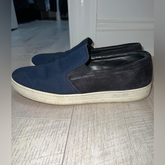 Mens Prada navy and black loafer. - Picture 2 of 3